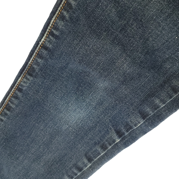 American Eagle Skinny Super Stretch Dark Wash Denim Blue Jeans Sz 4 - Picture 6 of 8
